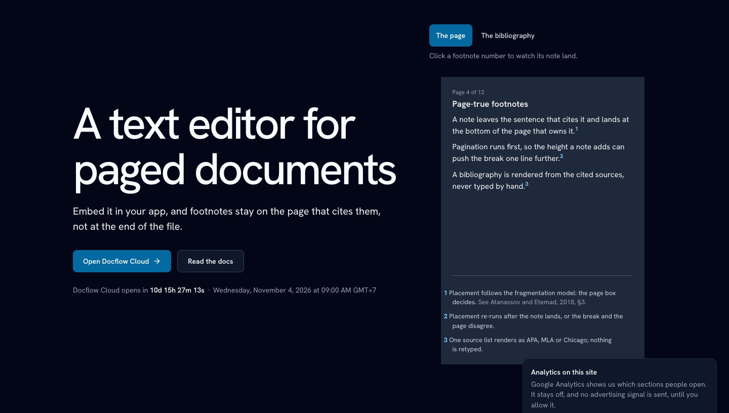 DocFlow templates